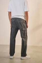 Next Cargohose Straight Fit Stretch-Cargohose (2-tlg) 