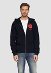 s.Oliver Allwetterjacke mit Kapuze Rot/Rosa/Dunkelblau