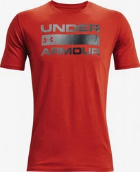 Under Armour T-Shirt UA TEAM ISSUE WORDMARK SS Rot