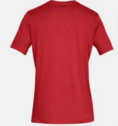 Under Armour T-Shirt UA BOXED SPORTSTYLE SS Schwarz/Rot