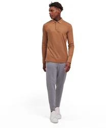 FALKE Poloshirt Braun/Khaki/Beige