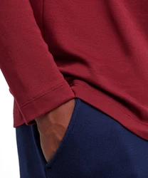 FALKE Poloshirt Dunkelrot/Rot/Bordeaux