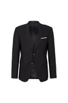 JOOP! Sakko HERBY Slim Fit Schwarz