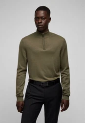 HECHTER PARIS Troyer Strickpullover Regular Fit 