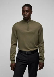HECHTER PARIS Troyer Strickpullover Regular Fit 
