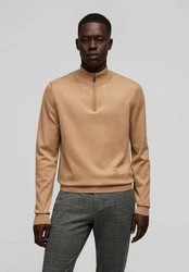 HECHTER PARIS Troyer Strickpullover Regular Fit 