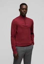 HECHTER PARIS Troyer Strickpullover Regular Fit 