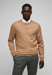 HECHTER PARIS Strickpullover mit Rundhals-Ausschnitt 