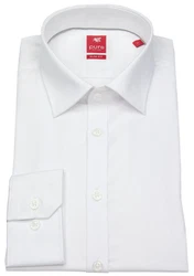Pure Businesshemd Slim Fit Kentkragen Weiß/Creme/Grau/Rot