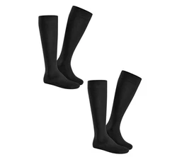 Hudson Kniestrümpfe Only 2-Pack Schwarz