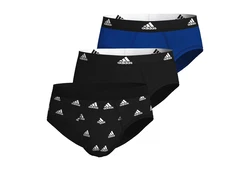 adidas Sportswear Slip Active Flex Cotton mit Markenlogos Dunkelblau/Schwarz/Hellblau