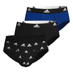 adidas Sportswear Slip Active Flex Cotton mit Markenlogos Dunkelblau/Schwarz/Hellblau