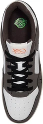 K1X Sweep Gk Prm Sneaker Basketball inspiriertes Design Braun/Hellgrau/Rot/Dunkelbraun