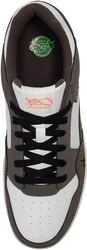 K1X Sweep Gk Prm Sneaker Basketball inspiriertes Design Braun/Hellgrau/Rot/Dunkelbraun