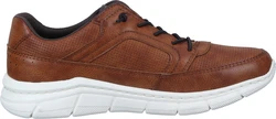 bugatti Slipper aus Synthetik Braun/Beige/Orange/Dunkelrot