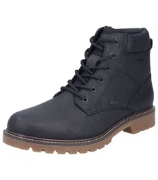 Stiefelette Glattleder Schnrstiefelette