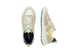 JOOP! Herren Sneaker Retron New Hannis Beige/Creme/Gelb/Weiß