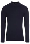 Bruno Banani Stehkragenpullover Dunkelblau