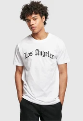 Mister Tee T-Shirt Los Angeles Wording Tee Creme/Weiß/Blau/Grün/Gold