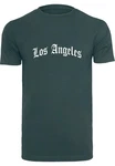 Mister Tee T-Shirt Los Angeles Wording Tee Dunkelgrün/Grün Mister Tee T-Shirt Los Angeles Wording Tee Dunkelgrün/Grün
