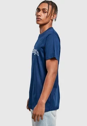 Mister Tee T-Shirt Los Angeles Wording Tee Blau/Dunkelblau