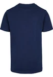 Mister Tee T-Shirt Los Angeles Wording Tee Blau/Dunkelblau Mister Tee T-Shirt Los Angeles Wording Tee Blau/Dunkelblau