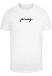 MisterTee T-Shirt Pray Tee (1-tlg) Grau
