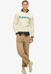 Superdry Sweatshirt Classic Core Logo Sweatshirt beige/oyster cream