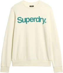 Superdry Sweatshirt Classic Core Logo Sweatshirt beige/oyster cream