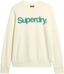 Superdry Sweatshirt Classic Core Logo Sweatshirt beige/oyster cream