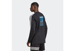 ADIDAS ORIGINALS Shirt ADIBREAK Schwarz/Dunkelblau/Dunkelgrau