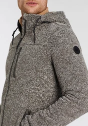 G.I.G.A. DX by killtec Strickfleecejacke GW 54 MN Beige/Braun/Grau/Hellgrau
