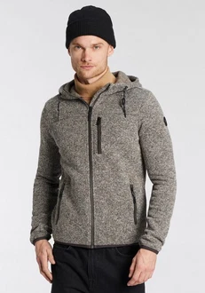 G.I.G.A. DX by killtec Strickfleecejacke GW 54 MN Beige/Braun/Grau/Hellgrau