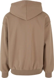 DEF Hoodie Zip Hoody Braun/Grau/Khaki/Beige