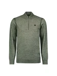NO EXCESS Strickpullover Troyer mit Half-Zip 