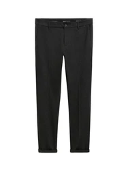 TOM TAILOR Denim Chinohose Dunkelgrau/Grau/Dunkelblau/Hellgrau