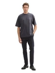 TOM TAILOR Denim Chinohose Dunkelgrau/Grau/Dunkelblau/Hellgrau