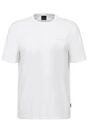 bugatti T-Shirt Rundhals Weiß/Creme/Grau