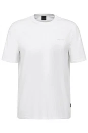 T-Shirt unifarben und mit Rundhals
