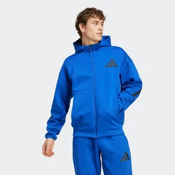 adidas Sportswear Kapuzensweatshirt M Z.N.E. FZ Blau/Hellblau