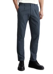 Marc O'Polo Chinohose mit Bundfalten-Details Hellblau/Blau/Grau