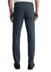 Marc O'Polo Chinohose mit Bundfalten-Details Hellblau/Blau/Grau