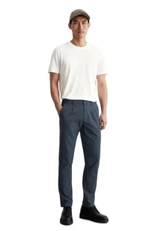 Marc O'Polo Chinohose mit Bundfalten-Details