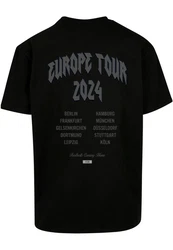 Upscale by Mister Tee T-Shirt Football's Coming Home Europe Tour Mischfarben/Schwarz/Blau