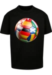 Upscale by Mister Tee T-Shirt Football's Coming Home Europe Tour Mischfarben/Schwarz/Blau