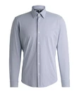 BOSS Businesshemd P-JOE-Kent Grau/Blau/Hellblau