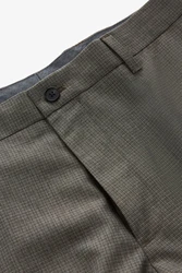 Next Stoffhose Strukturierte elegante Hose Khaki/Dunkelgrün/Braun/Grau