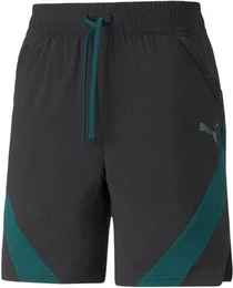 Funktionsshorts TRAIN FIT WOVEN 7 SHORT BLACK-VARSITY GREEN