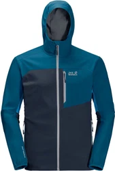 Jack Wolfskin Outdoorjacke EAGLE PEAK II SOFTSHELL M NACHTBLAU