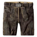 Stockerpoint Trachtenlederhose Bertl Herren Khaki/Braun/Dunkelbraun